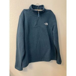 The North Face Men's LEO 1/4 Zip Sweater Pullover Size L‎